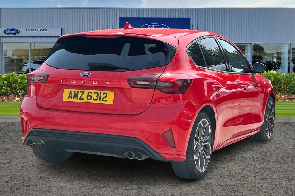 Ford Focus 1.0 Ecoboost St-line X 5Dr- Heated Front Seats W AMZ6312 Red #4