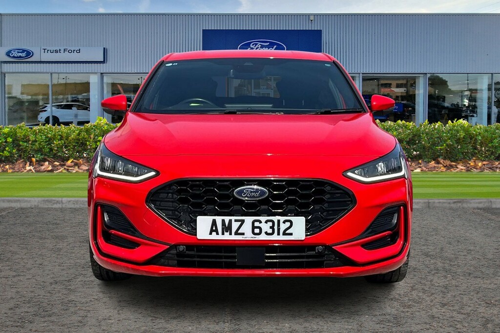 Ford Focus 1.0 Ecoboost St-line X 5Dr- Heated Front Seats W AMZ6312 Red #6