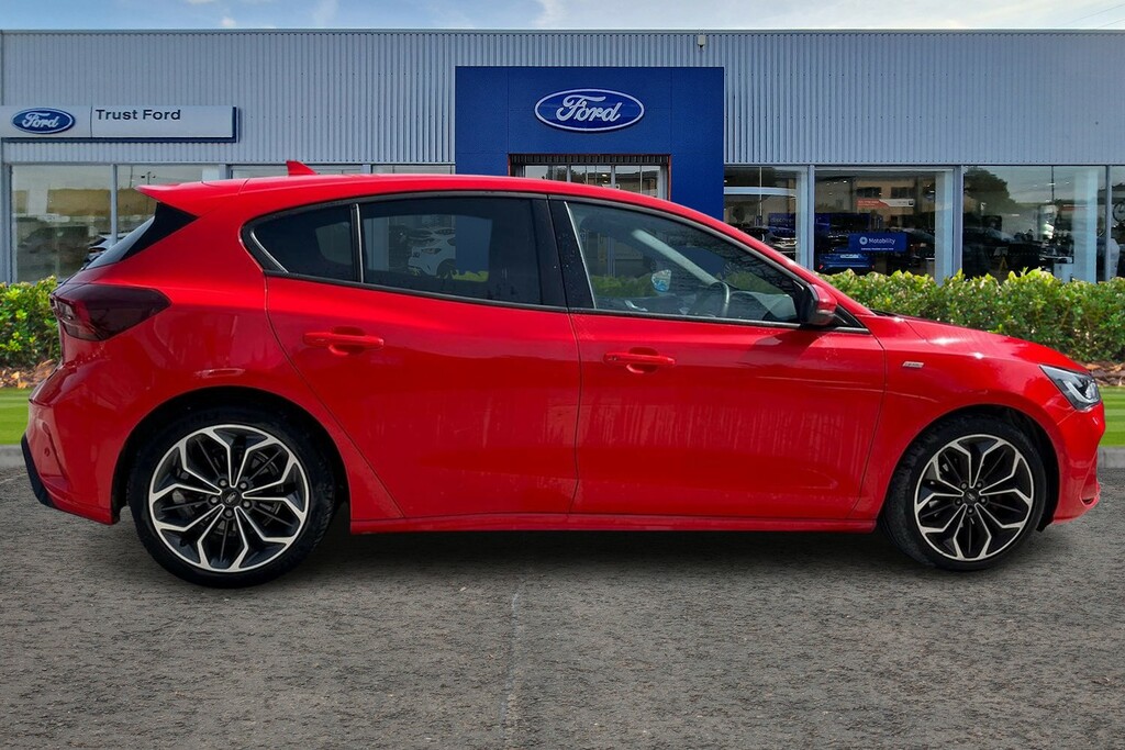 Ford Focus 1.0 Ecoboost St-line X 5Dr- Heated Front Seats W AMZ6312 Red #3