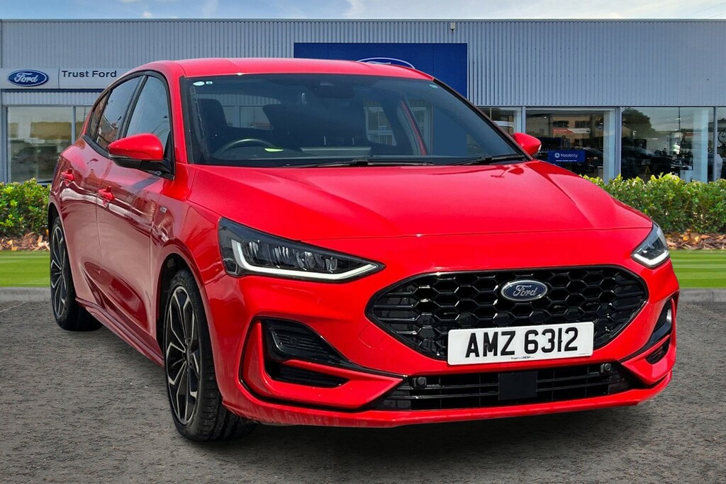 Ford Focus 1.0 Ecoboost St-line X 5Dr- Heated Front Seats W Red