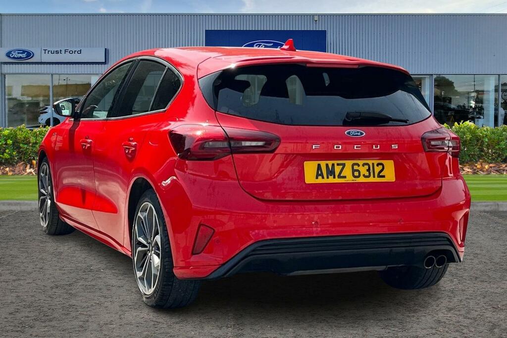 Ford Focus 1.0 Ecoboost St-line X 5Dr- Heated Front Seats W AMZ6312 Red #2