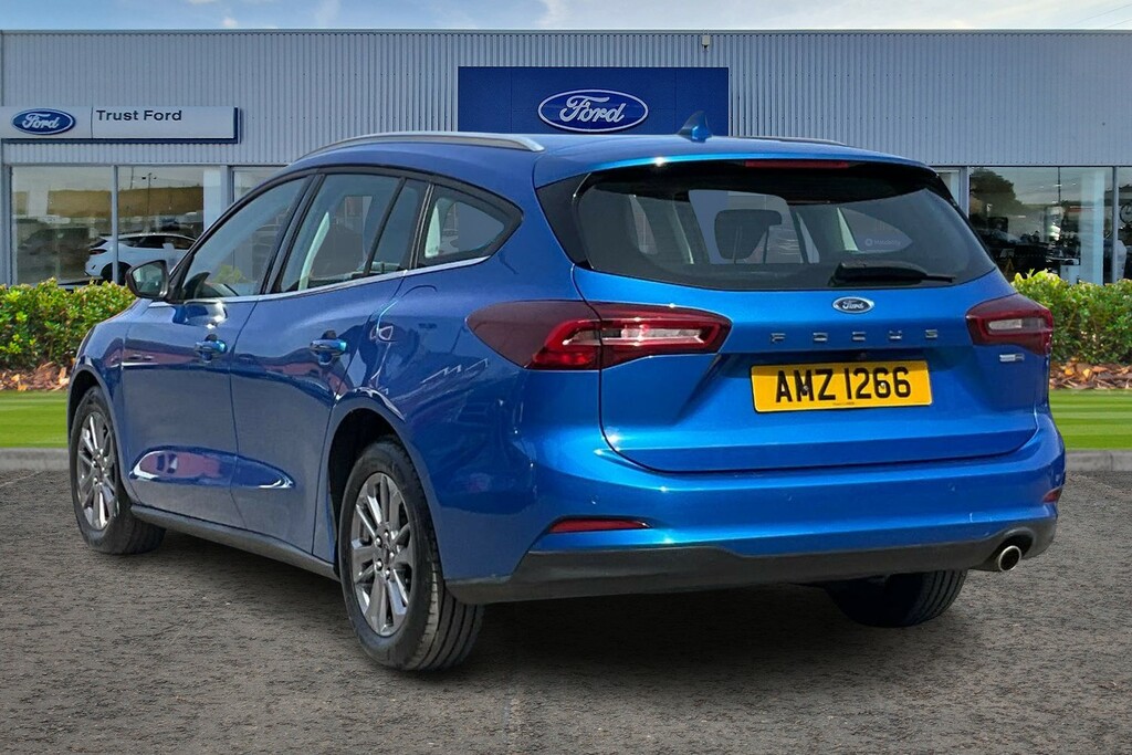 Ford Focus 1.0 Ecoboost Hybrid Mhev 155 Titanium AMZ1266 Blue #2