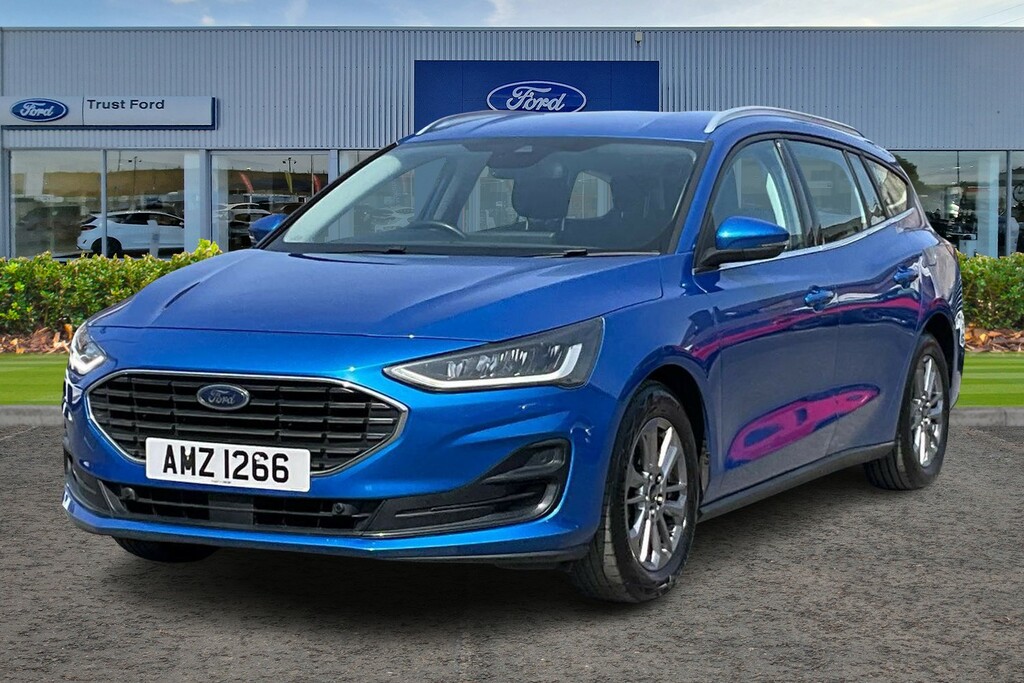 Ford Focus 1.0 Ecoboost Hybrid Mhev 155 Titanium AMZ1266 Blue #5