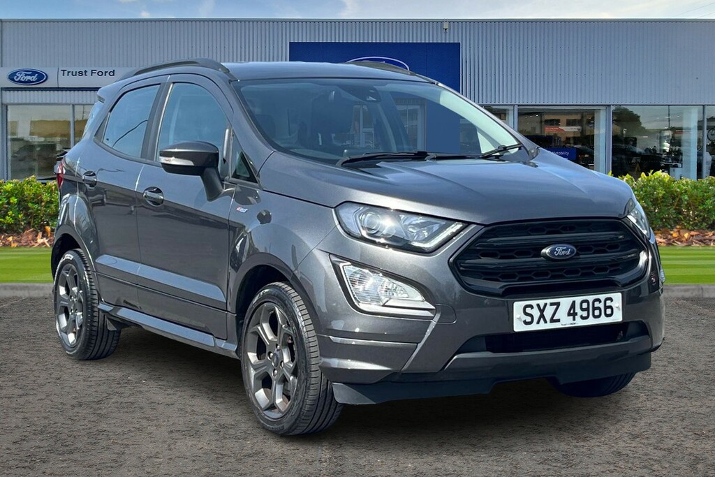 Ford Ecosport 1.0 Ecoboost 125 St-line - Reversing Camera Sa Grey