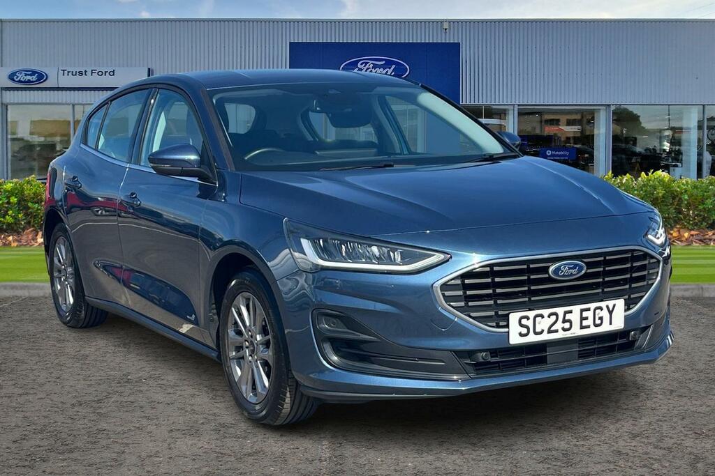 Ford Focus 1.0T Ecoboost Mhev Titanium Hatchback H Blue