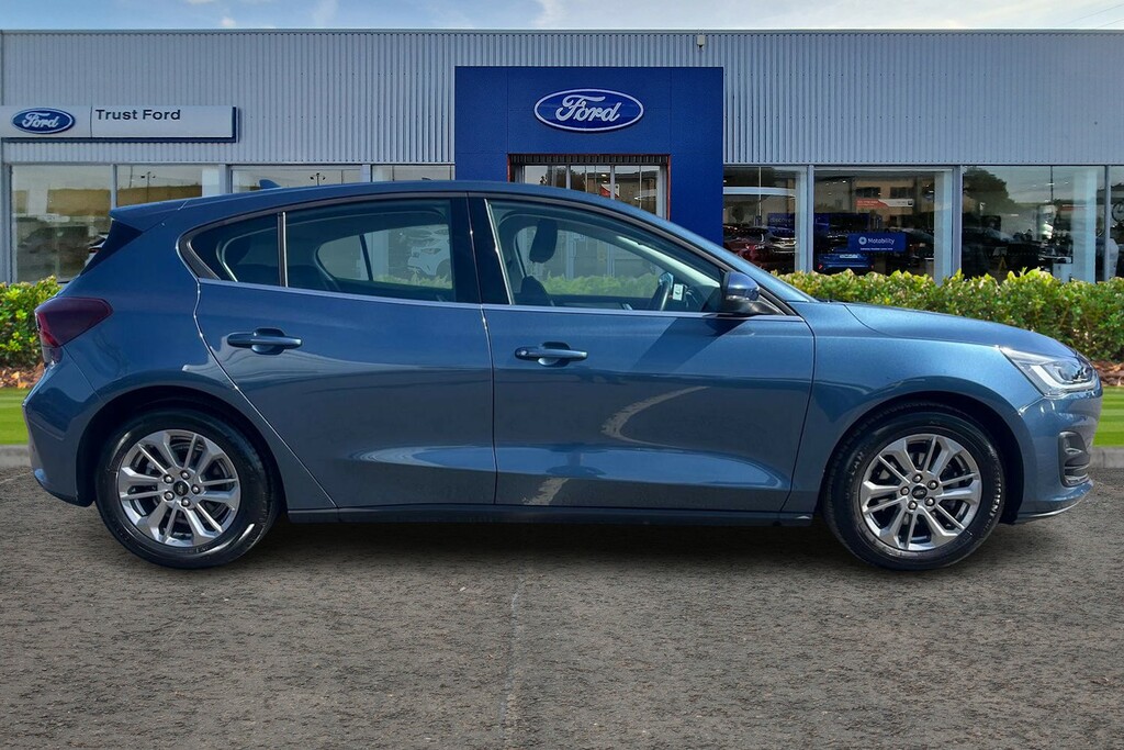 Ford Focus 1.0T Ecoboost Mhev Titanium Hatchback H SC25EGY Blue #3