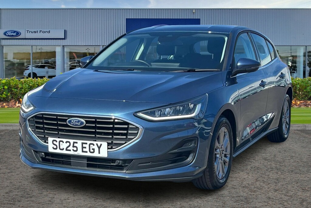 Ford Focus 1.0T Ecoboost Mhev Titanium Hatchback H SC25EGY Blue #5