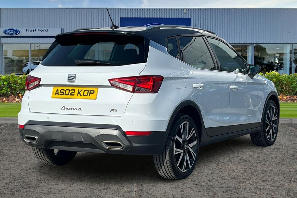 Seat Arona 1.0 Tsi 110 Fr Edition YGZ7768 White #4