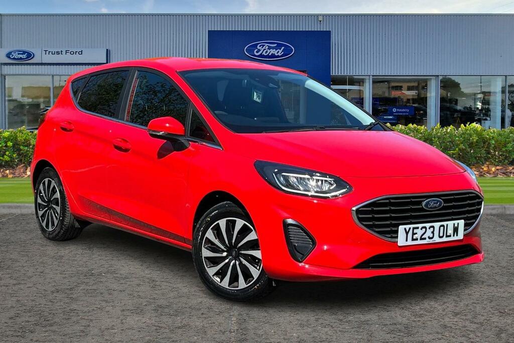 Ford Fiesta 1.0 Ecoboost Titanium Red