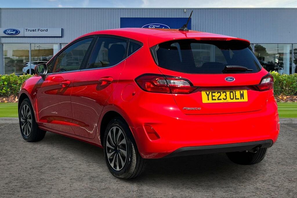 Ford Fiesta 1.0 Ecoboost Titanium YE23OLW Red #2