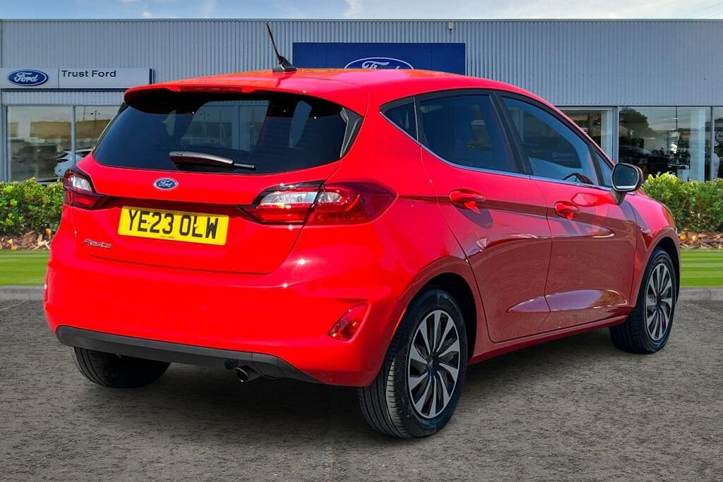 Ford Fiesta 1.0 Ecoboost Titanium YE23OLW Red #4