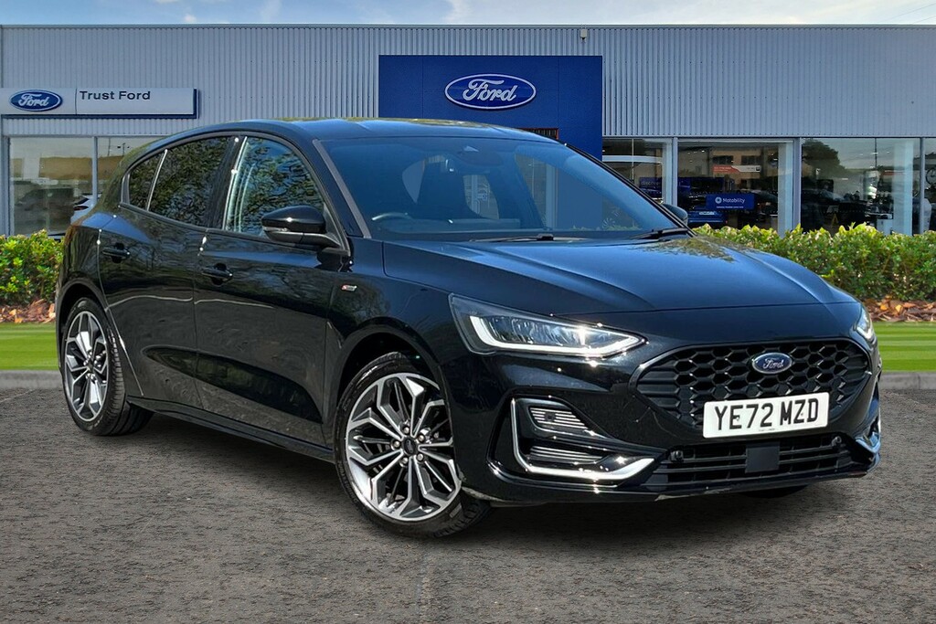 Ford Focus 1.0 Ecoboost Hybrid Mhev 155 St-line Vignale Black