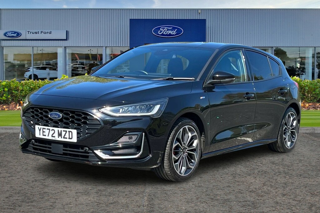 Ford Focus 1.0 Ecoboost Hybrid Mhev 155 St-line Vignale YE72MZD Black #5