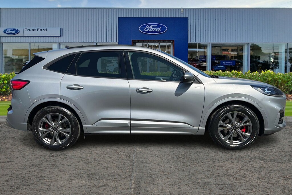 Ford Kuga 2.5 Fhev St-line Edition Cvt With Front Rear WT23EFC Silver #3