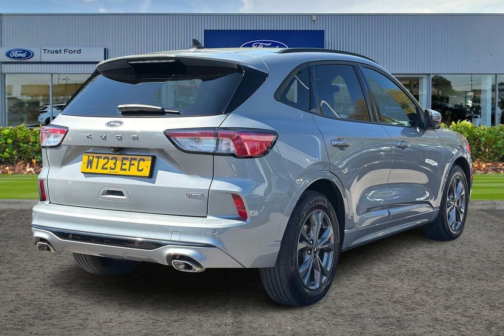 Ford Kuga 2.5 Fhev St-line Edition Cvt With Front Rear WT23EFC Silver #4