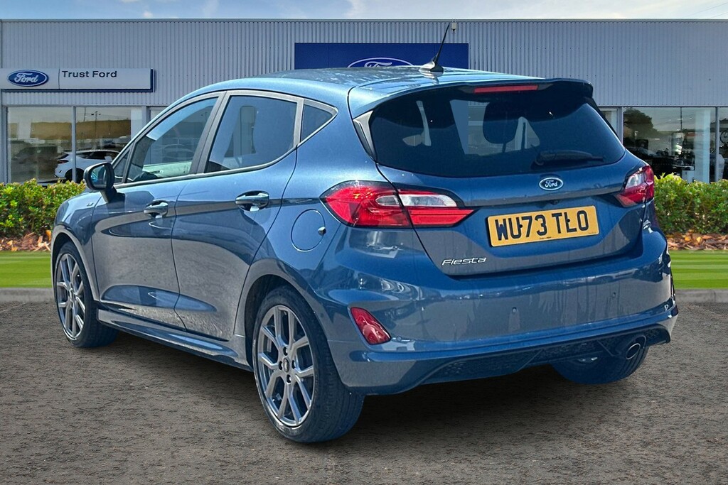 Ford Fiesta 1.0 Ecoboost St-line WU73TLO Blue #2