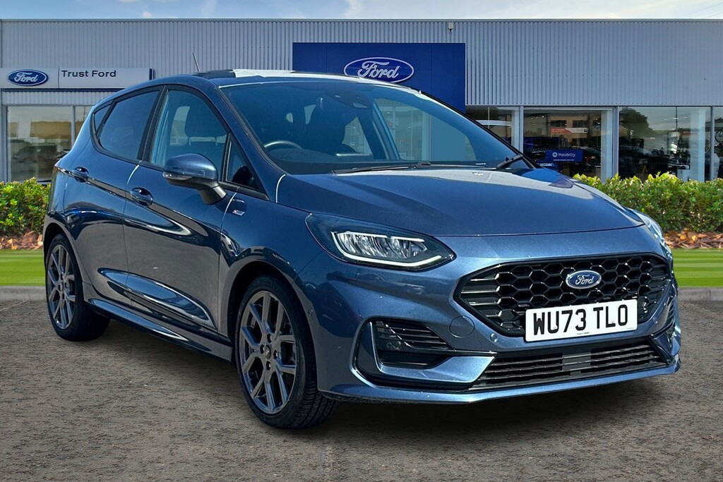 Ford Fiesta 1.0 Ecoboost St-line Blue