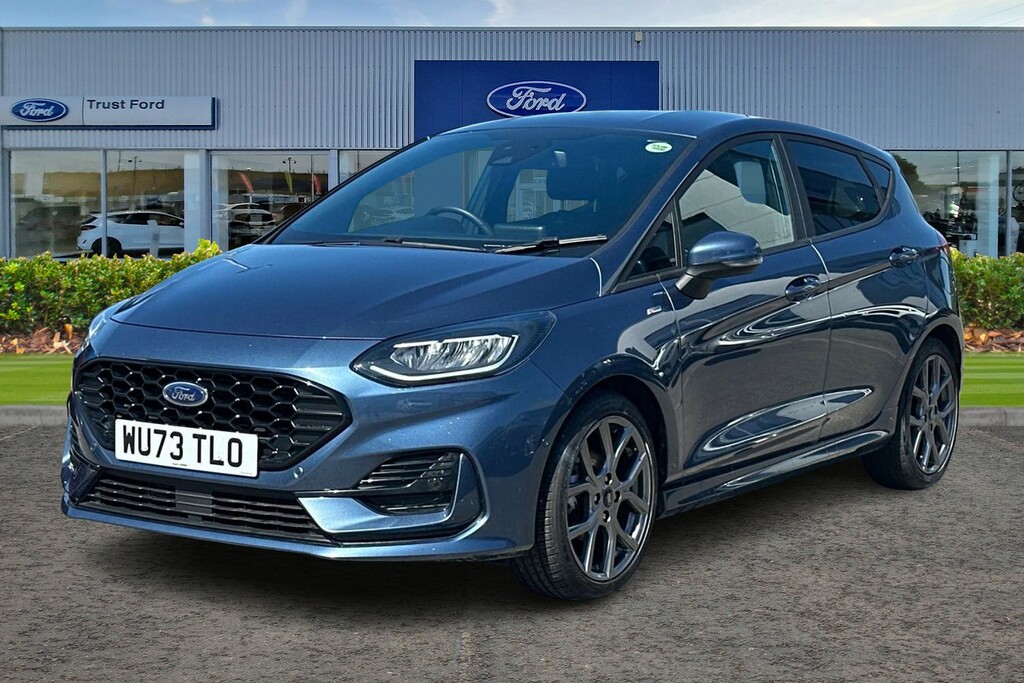 Ford Fiesta 1.0 Ecoboost St-line WU73TLO Blue #5