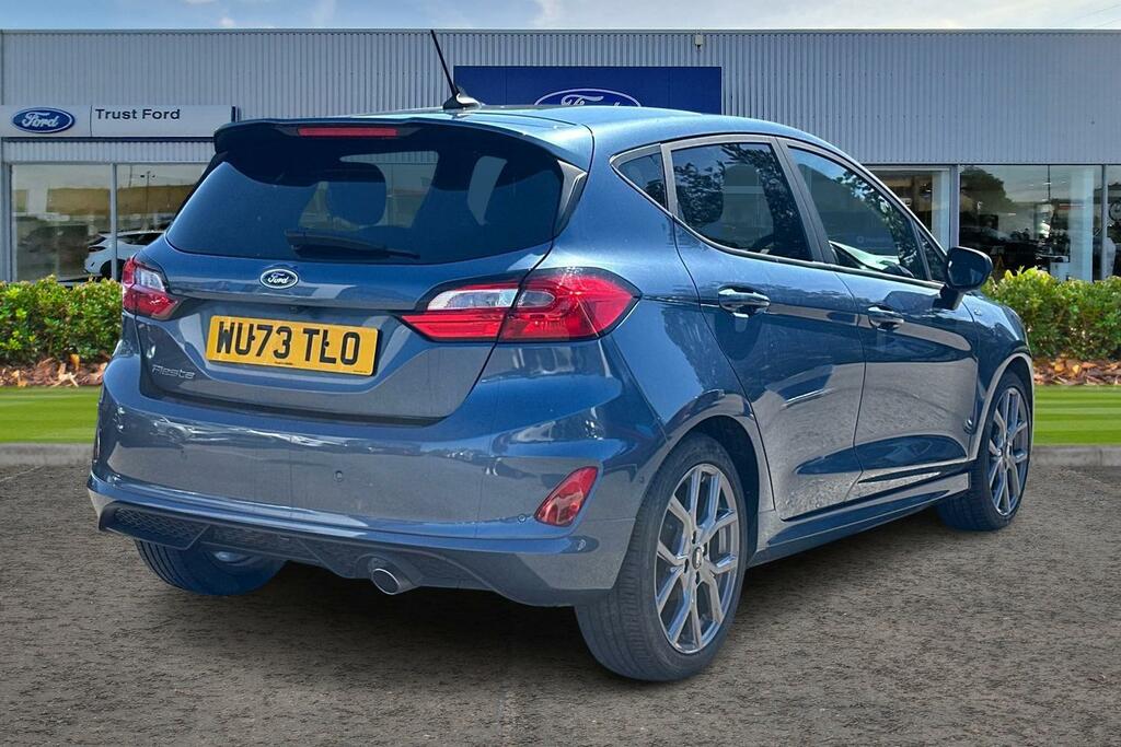Ford Fiesta 1.0 Ecoboost St-line WU73TLO Blue #4