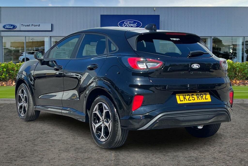 Ford Puma 1.0T Ecoboost Mhev St-line Suv Hybrid M LK25RRZ Black #2