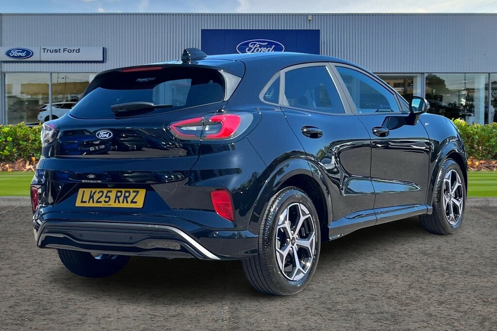 Ford Puma 1.0T Ecoboost Mhev St-line Suv Hybrid M LK25RRZ Black #4