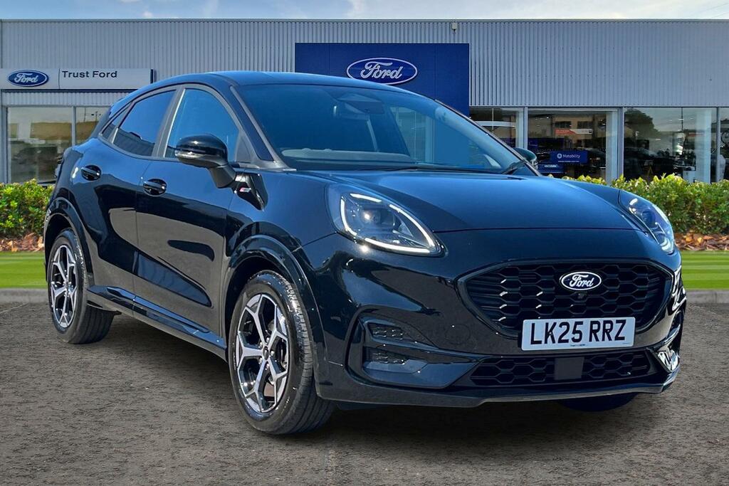 Ford Puma 1.0T Ecoboost Mhev St-line Suv Hybrid M Black