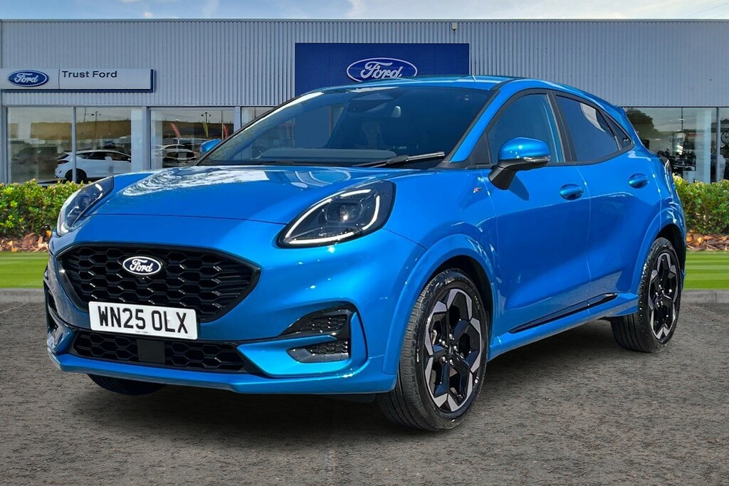 Ford Puma 1.0T Ecoboost Mhev St-line X Suv Hybrid WN25OLX Blue #5