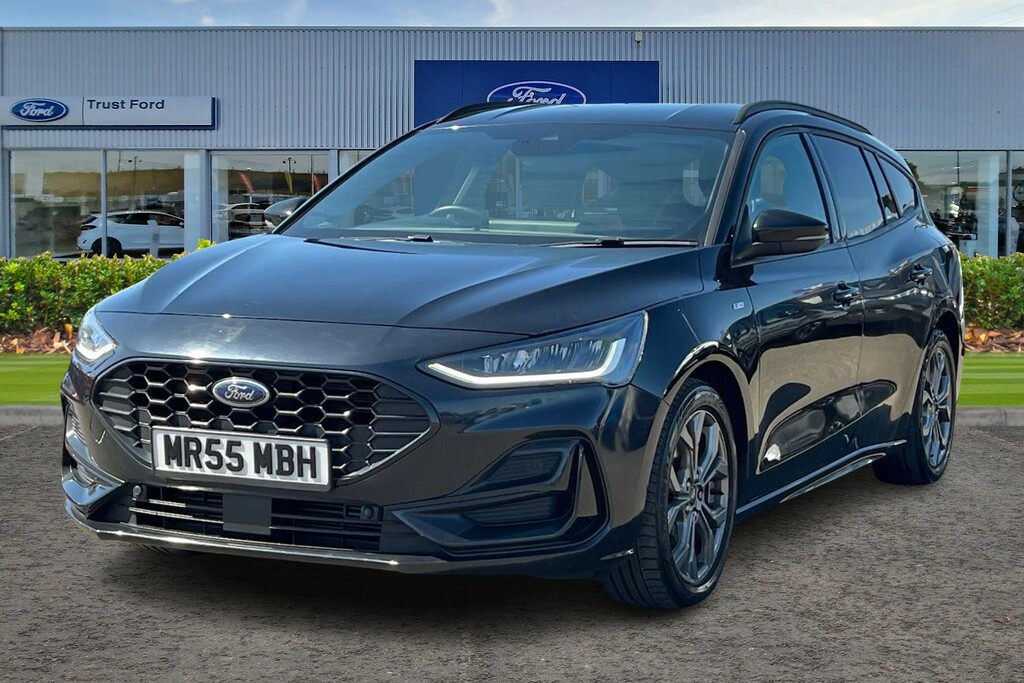 Ford Focus 1.0T Ecoboost St-line Estate Eur AMZ5450 Black #5