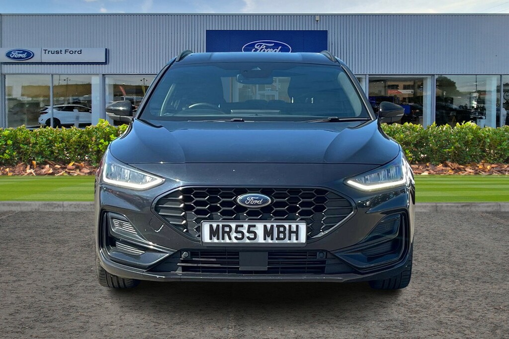 Ford Focus 1.0T Ecoboost St-line Estate Eur AMZ5450 Black #6