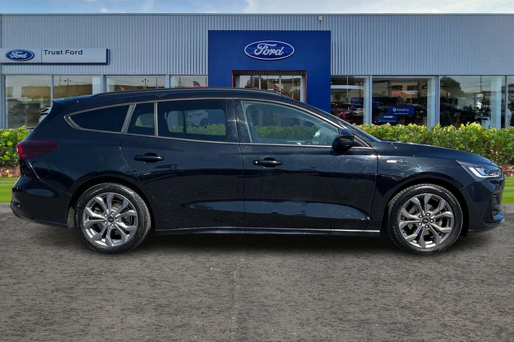 Ford Focus 1.0T Ecoboost St-line Estate Eur AMZ5450 Black #3