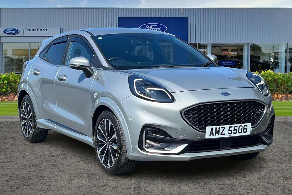 Ford Puma 1.0 Ecoboost Hybr Mhev 155 St-line Vignale Dct Silver