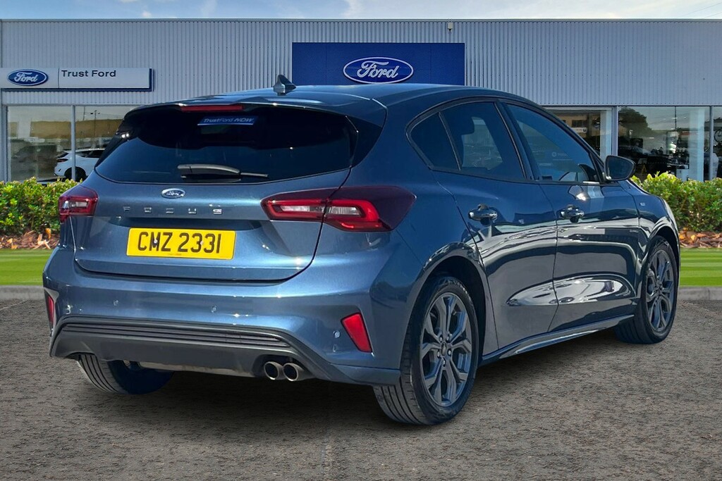 Ford Focus 1.0 Ecoboost St-line CMZ2331 Blue #4