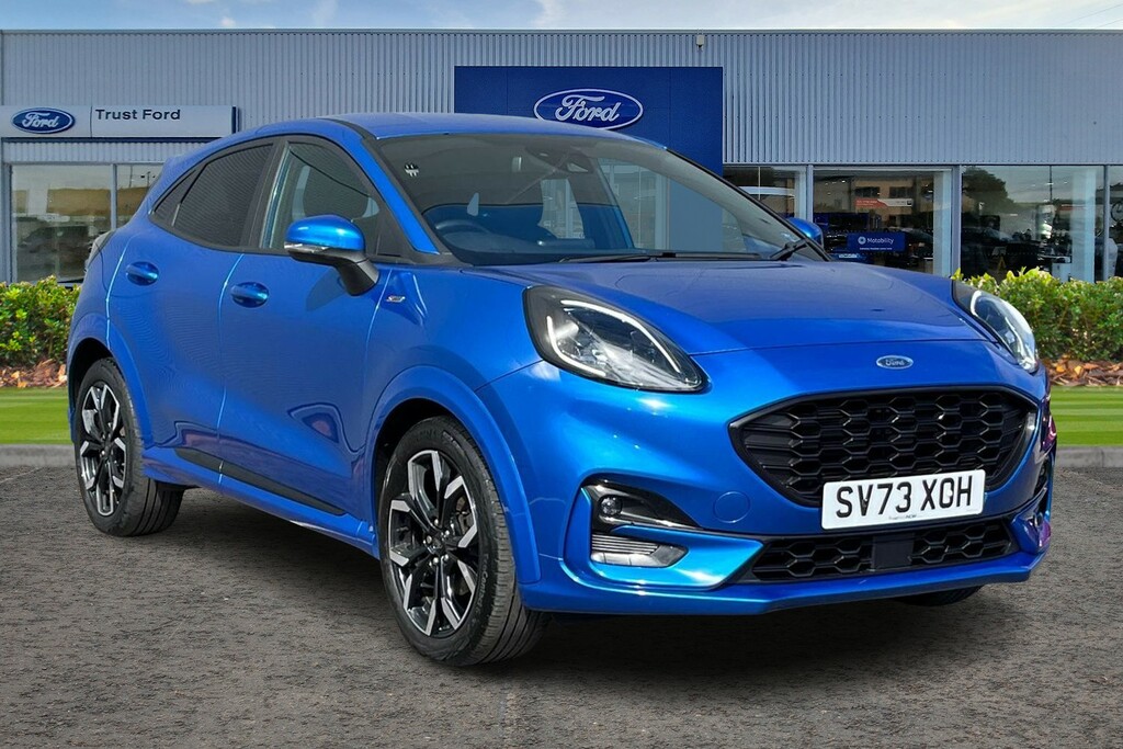 Ford Puma 1.0 Ecoboost Hybrid Mhev 155 St-line X Blue