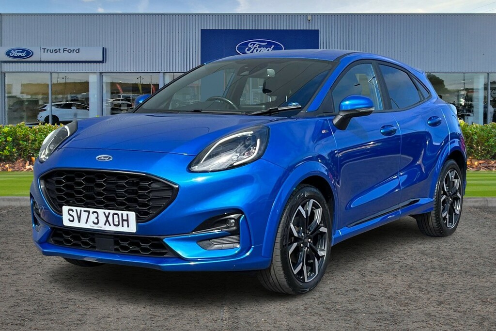 Ford Puma 1.0 Ecoboost Hybrid Mhev 155 St-line X SV73XOH Blue #5