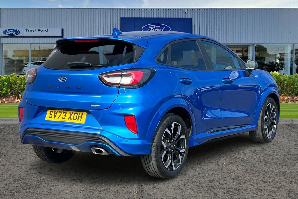 Ford Puma 1.0 Ecoboost Hybrid Mhev 155 St-line X SV73XOH Blue #4