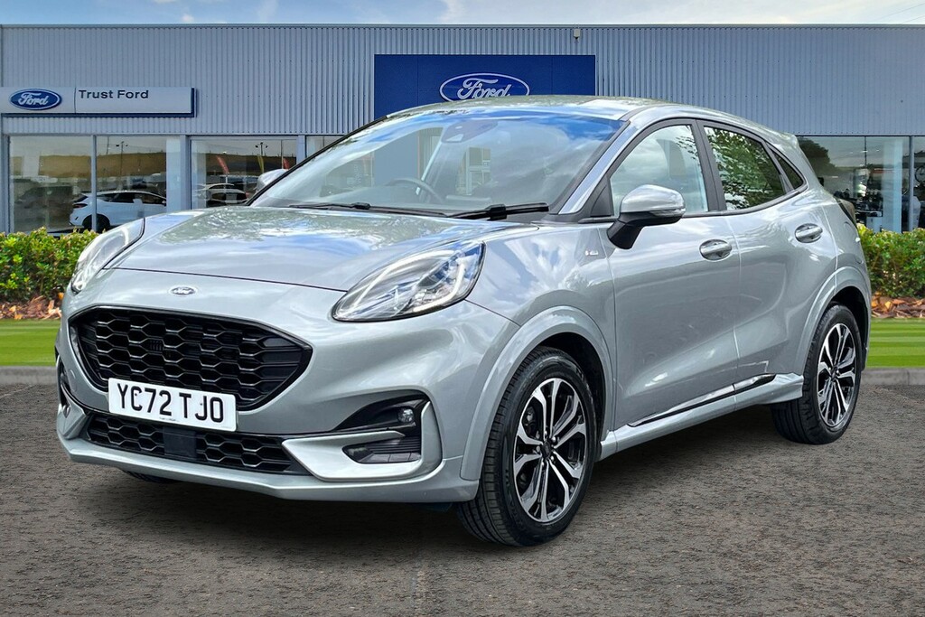 Ford Puma 1.0 Ecoboost Hybrid Mhev St-line YC72TJO Silver #5