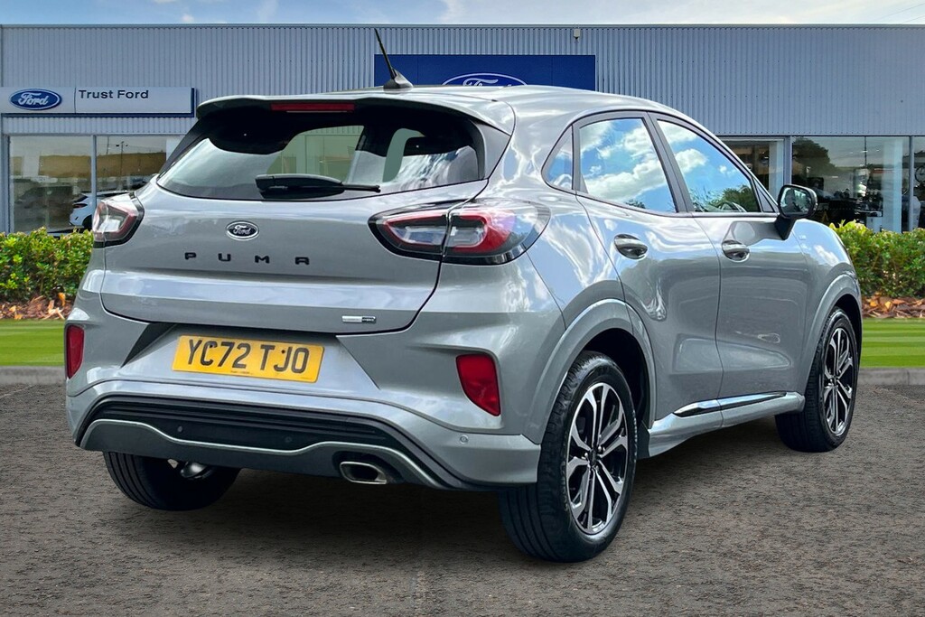 Ford Puma 1.0 Ecoboost Hybrid Mhev St-line YC72TJO Silver #4