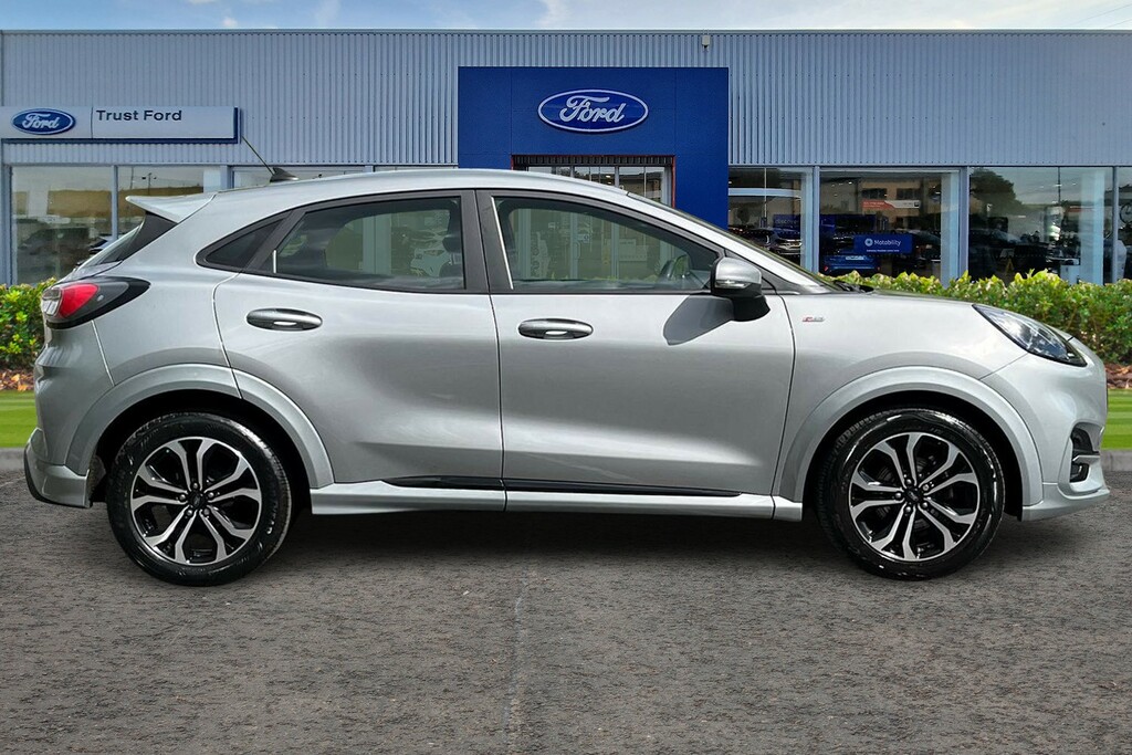 Ford Puma 1.0 Ecoboost Hybrid Mhev St-line YC72TJO Silver #3