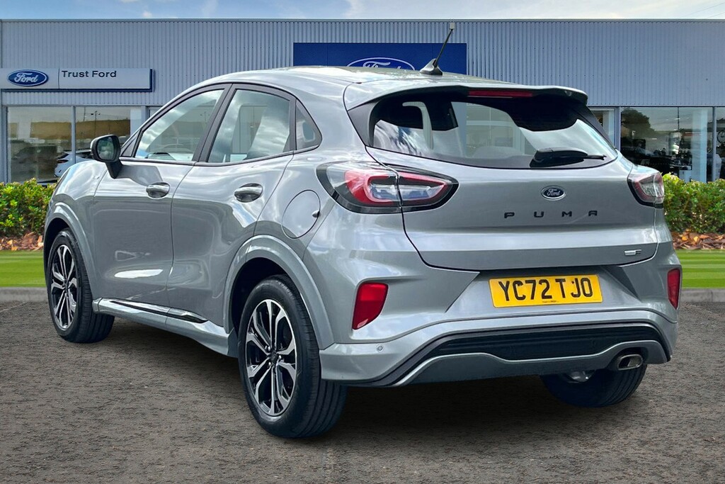 Ford Puma 1.0 Ecoboost Hybrid Mhev St-line YC72TJO Silver #2