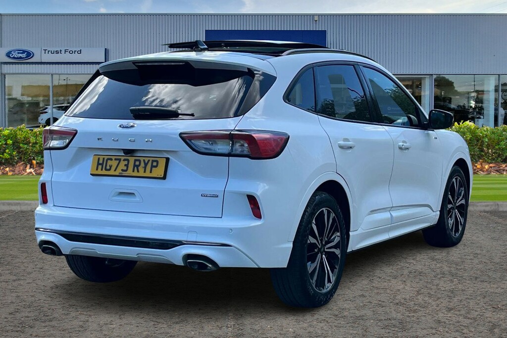 Ford Kuga 2.5 Fhev St-line X Edition Cvt HG73RYP White #4