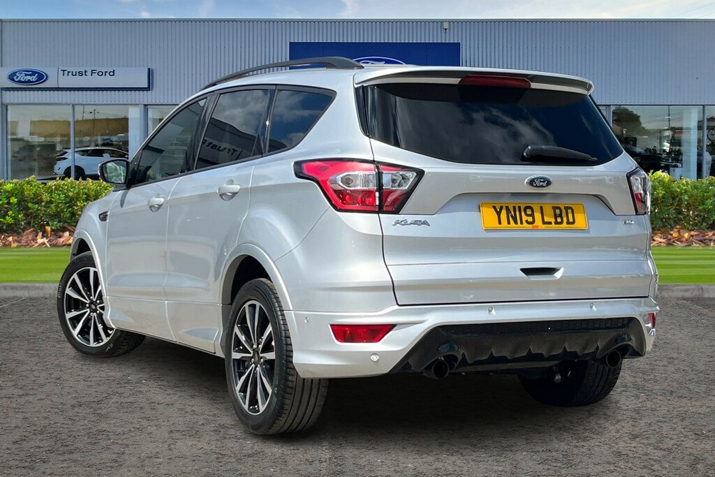 Ford Kuga 2.0 Tdci Ecoblue St-line Sync3 Navigation Heated S YN19LBD Silver #2