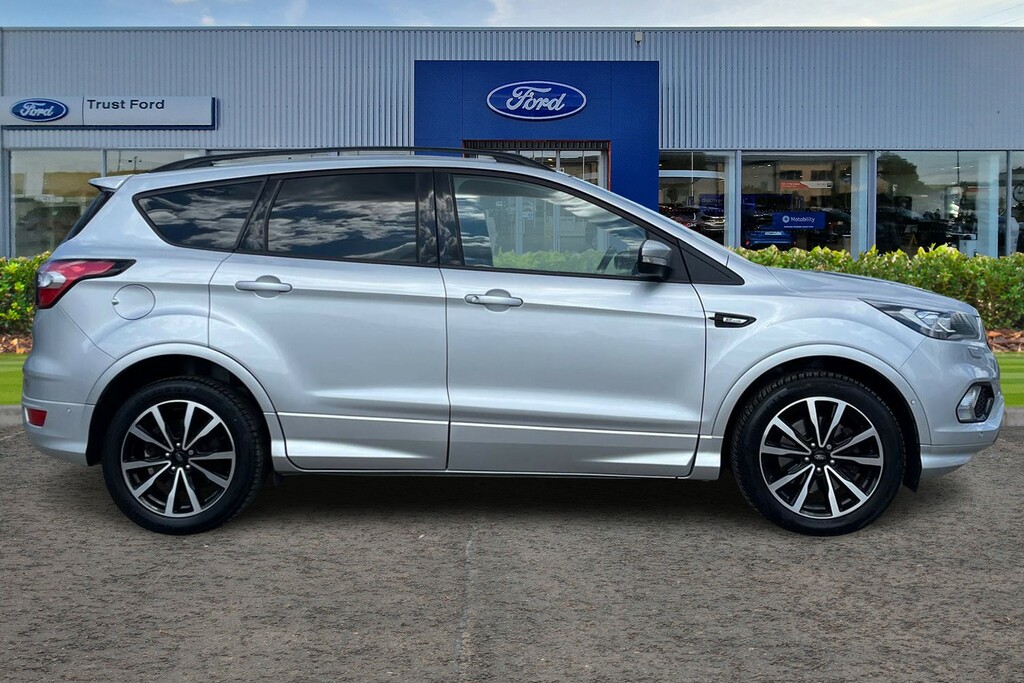 Ford Kuga 2.0 Tdci Ecoblue St-line Sync3 Navigation Heated S YN19LBD Silver #3