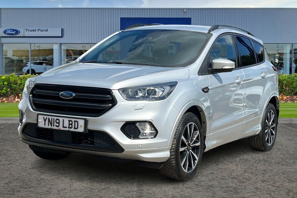 Ford Kuga 2.0 Tdci Ecoblue St-line Sync3 Navigation Heated S YN19LBD Silver #5