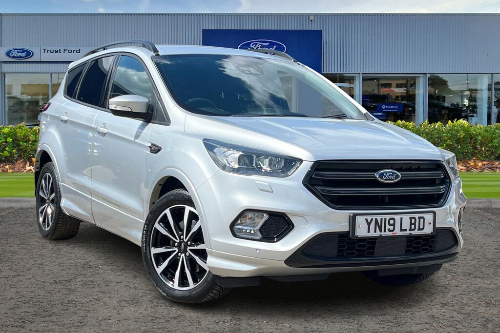 Ford Kuga 2.0 Tdci Ecoblue St-line Sync3 Navigation Heated S YN19LBD Silver