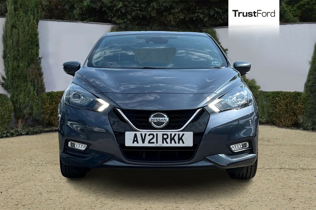 Nissan Micra 1.0 Ig-t 92 Tekna Cvt Bluetooth Aux Usb Con AV21RKK Grey #6