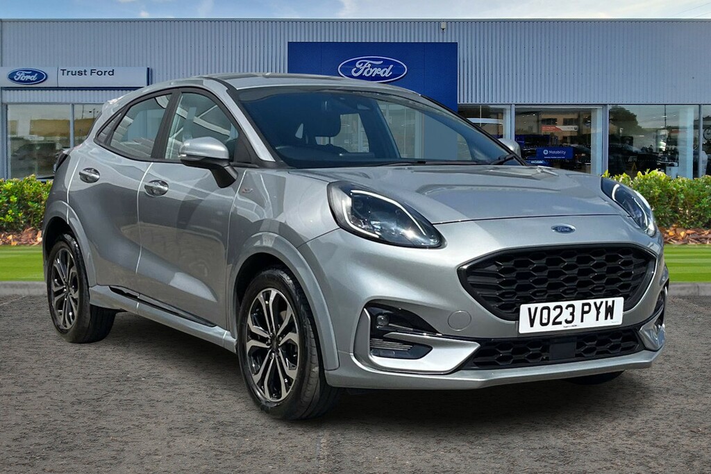 Ford Puma 1.0T Ecoboost Mhev St-line Suv Hybrid D Silver