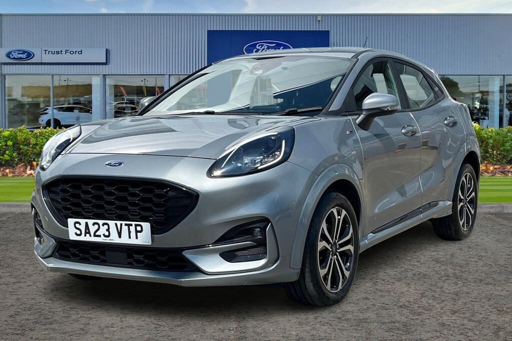 Ford Puma 1.0T Ecoboost Mhev St-line Suv Hybrid D SA23VTP Silver #5