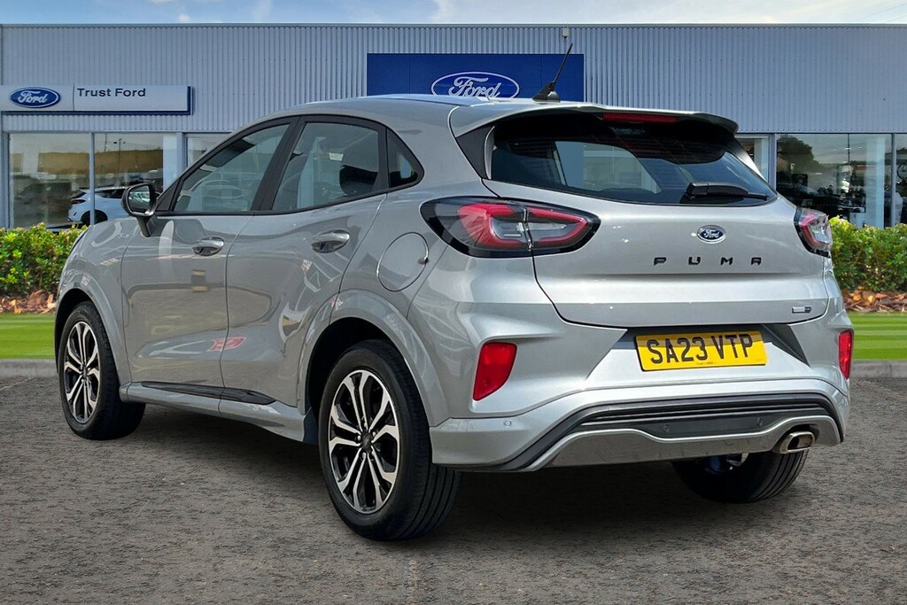 Ford Puma 1.0T Ecoboost Mhev St-line Suv Hybrid D SA23VTP Silver #2