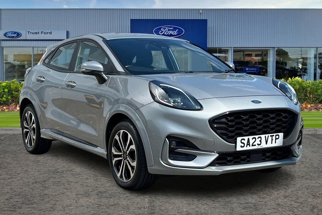 Ford Puma 1.0T Ecoboost Mhev St-line Suv Hybrid D Silver