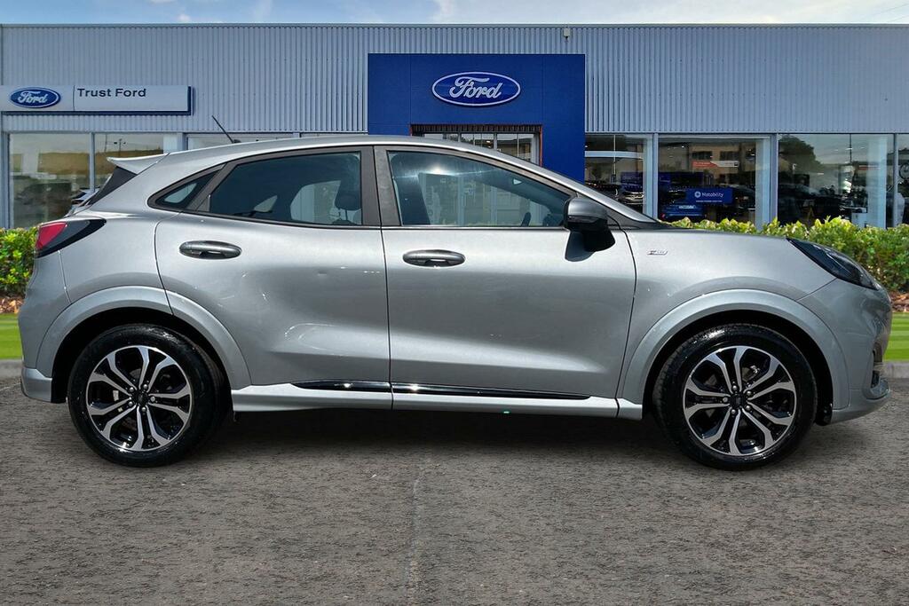 Ford Puma 1.0T Ecoboost Mhev St-line Suv Hybrid D SA23VTP Silver #3
